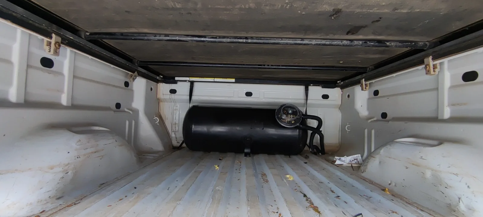 Tanque de GLP instalado en Chevrolet Colorado
